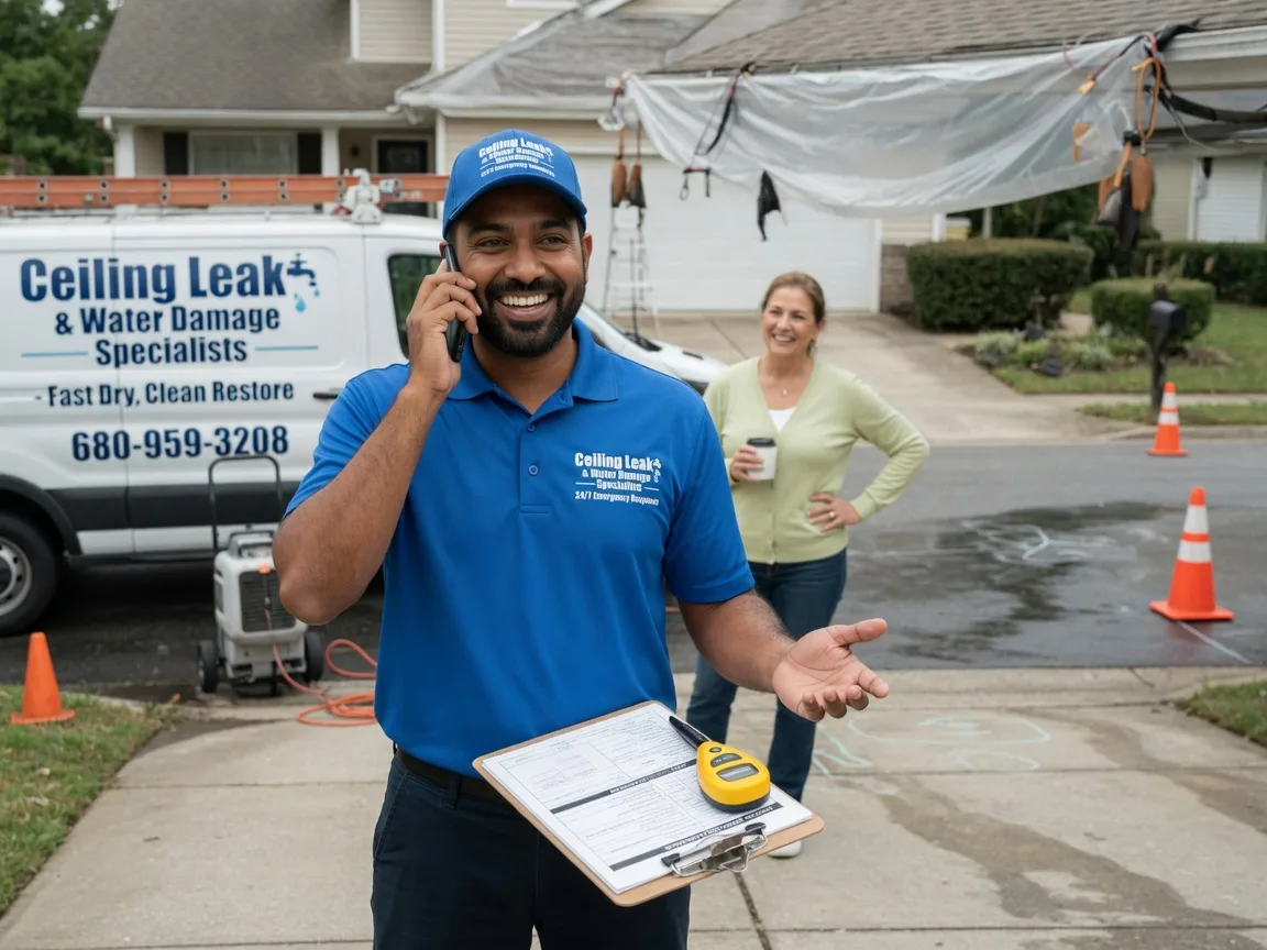 Ceiling Leak Cleanup Ojai, CA FAQs